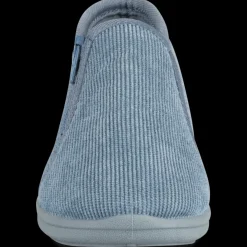 Chaussons BLEU Garçon Motif Uni Fermeture éclair