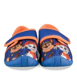 Chaussons BLEU Garçon Motif Uni Scratch