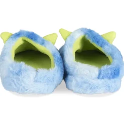Chaussons BLEU Garçon Motif Multicolore A Enfiler