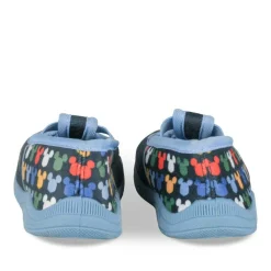 Chaussons BLEU Garçon Motif Uni A Enfiler