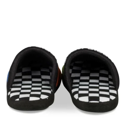 Chaussons BLEU Garçon Motif Uni A Enfiler
