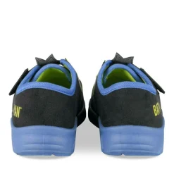 Chaussons BLEU Garçon Motif Uni Scratch