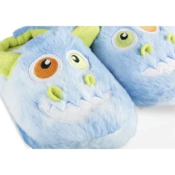 Chaussons BLEU Garçon Motif Multicolore A Enfiler