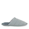 Chaussons BLEU Homme Motif Uni A Enfiler