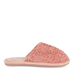 Chaussons BORDEAUX Femme Motif Uni A Enfiler
