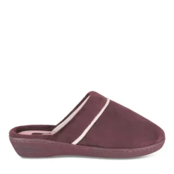 Chaussons BORDEAUX Femme Motif Uni A Enfiler