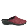 Chaussons BORDEAUX Femme Motif Uni A Enfiler