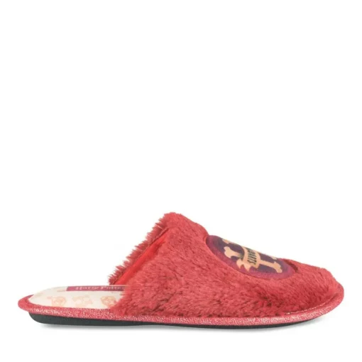 Chaussons BORDEAUX Femme Motif Uni A Enfiler