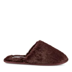 Chaussons BORDEAUX Femme Motif Uni A Enfiler