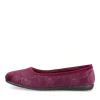 Chaussons BORDEAUX Femme Motif Uni A Enfiler