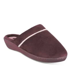 Chaussons BORDEAUX Femme Motif Uni A Enfiler