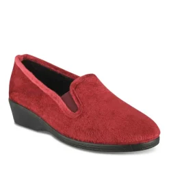 Chaussons BORDEAUX Femme Motif Uni A Enfiler