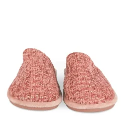 Chaussons BORDEAUX Femme Motif Uni A Enfiler