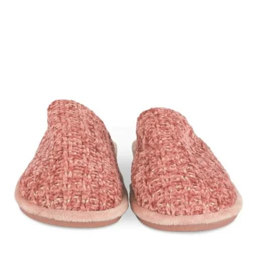 Chaussons BORDEAUX Femme Motif Uni A Enfiler
