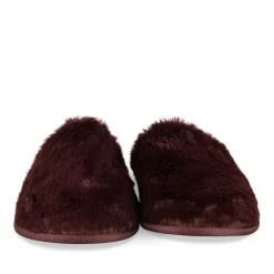 Chaussons BORDEAUX Femme Motif Uni A Enfiler