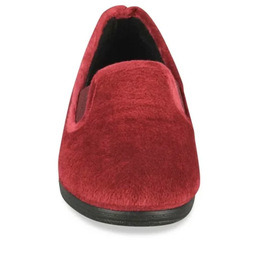 Chaussons BORDEAUX Femme Motif Uni A Enfiler