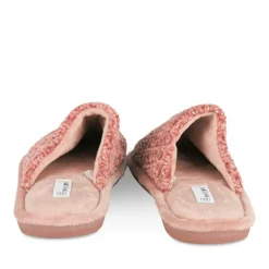 Chaussons BORDEAUX Femme Motif Uni A Enfiler