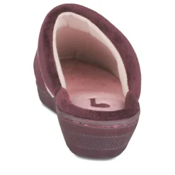 Chaussons BORDEAUX Femme Motif Uni A Enfiler