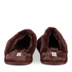 Chaussons BORDEAUX Femme Motif Uni A Enfiler