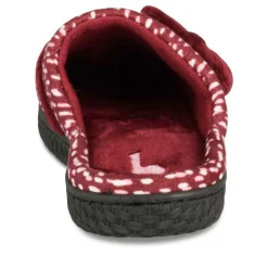 Chaussons BORDEAUX Femme Motif Uni A Enfiler