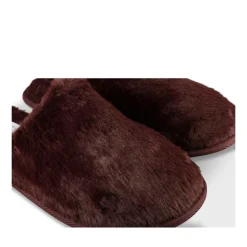 Chaussons BORDEAUX Femme Motif Uni A Enfiler