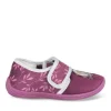 Chaussons BORDEAUX Fille Motif Uni Scratch