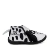 Chaussons Bottine BLANC Garçon Motif Animal Fermeture éclair