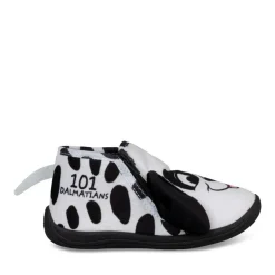 Chaussons Bottine BLANC Garçon Motif Animal Fermeture éclair