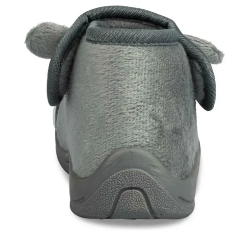 Chaussons Bottine BLANC Garçon Motif Animal Scratch