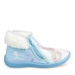 Chaussons Bottine BLEU Fille Fermeture éclair