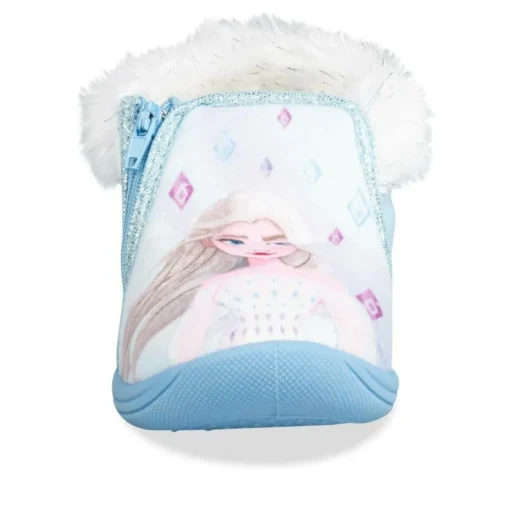 Chaussons Bottine BLEU Fille Fermeture éclair