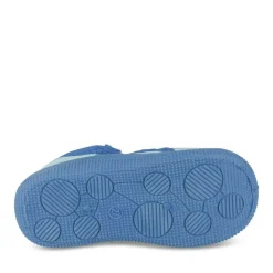 Chaussons Bottine BLEU Garçon Motif Dinosaure Fermeture éclair
