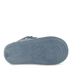 Chaussons Bottine BLEU Garçon Motif Animal Fermeture éclair