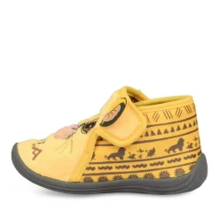 Chaussons Bottine JAUNE Garçon