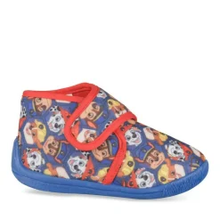 Chaussons Bottine MARINE Garçon Motif Multicolore Scratch