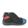 Chaussons Bottine MARINE Garçon Motif Uni Scratch