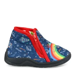 Chaussons Bottine MARINE Garçon Fermeture éclair