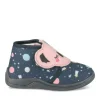 Chaussons Bottine MARINE Fille Motif Animal Scratch