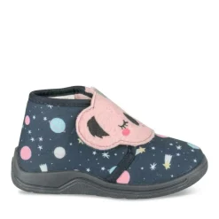 Chaussons Bottine MARINE Fille Motif Animal Scratch