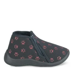 Chaussons Bottine MARINE Garçon Motif Animal Fermeture éclair