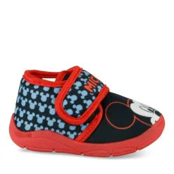 Chaussons Bottine MARINE Garçon Motif Multicolore Scratch