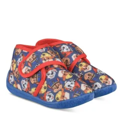 Chaussons Bottine MARINE Garçon Motif Multicolore Scratch