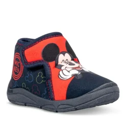 Chaussons Bottine MARINE Garçon Scratch