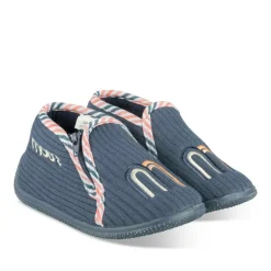 Chaussons Bottine MARINE Garçon Motif Uni Fermeture éclair