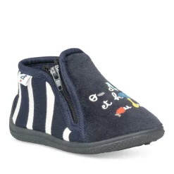 Chaussons Bottine MARINE Garçon Fermeture éclair