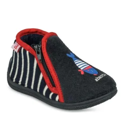 Chaussons Bottine MARINE Garçon Fermeture éclair