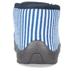 Chaussons Bottine MARINE Garçon Motif Rayures Fermeture éclair