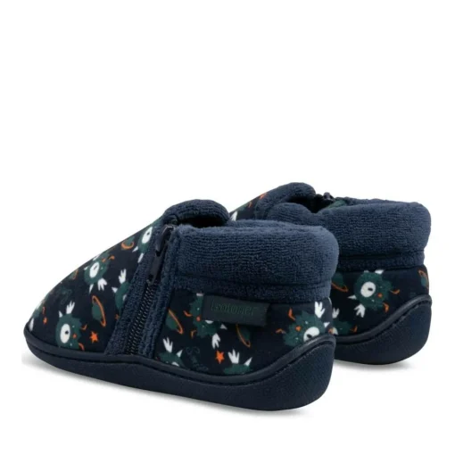 Chaussons Bottine MARINE Garçon Fermeture éclair