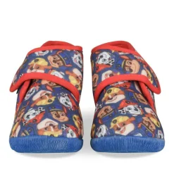 Chaussons Bottine MARINE Garçon Motif Multicolore Scratch
