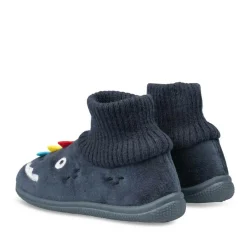 Chaussons Bottine MARINE Garçon Motif Dinosaure A Enfiler